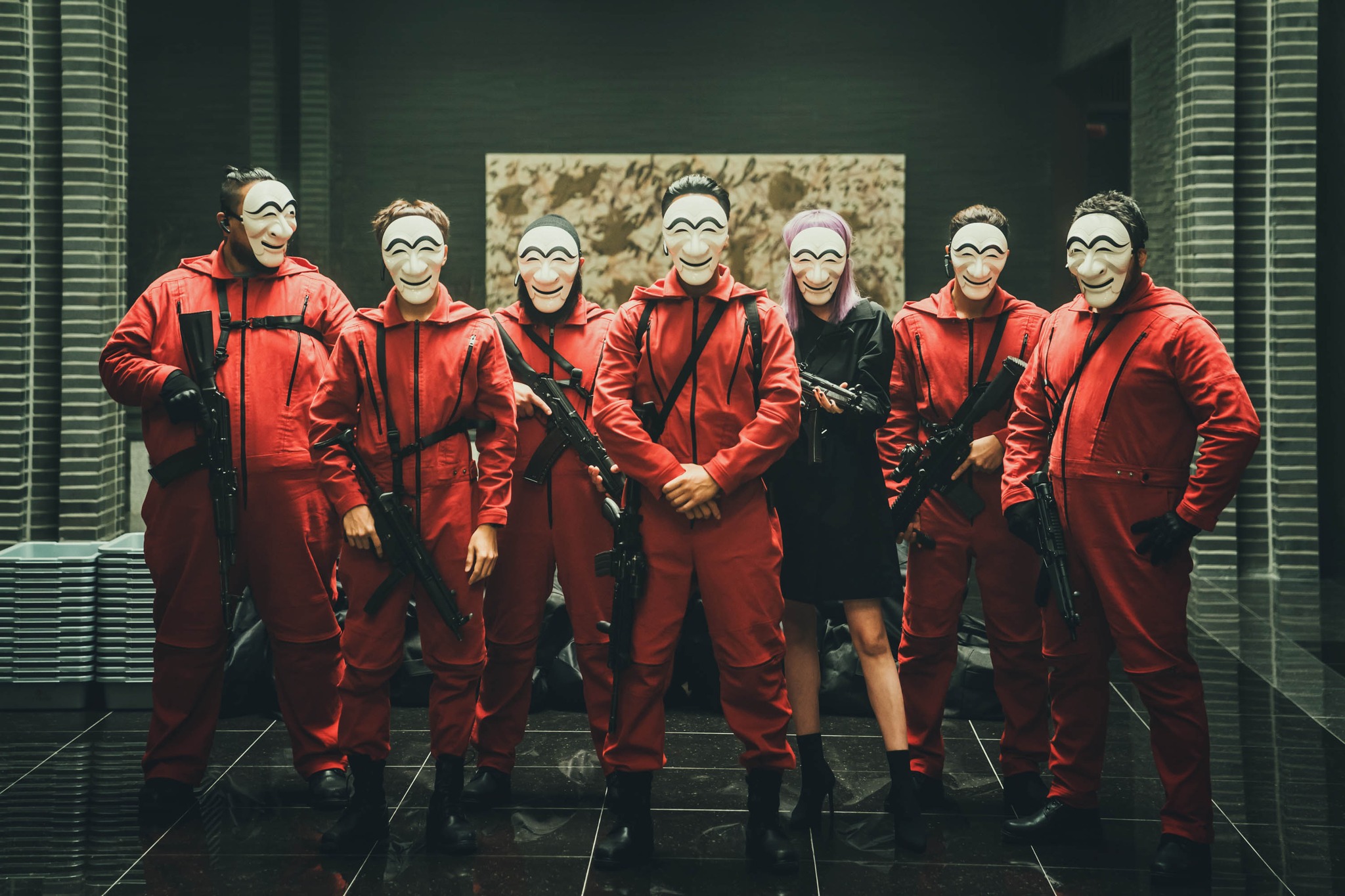 The masks in ‘Money Heist Korea’ are inspired by traditional Korean
